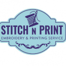 Stitch n print logo